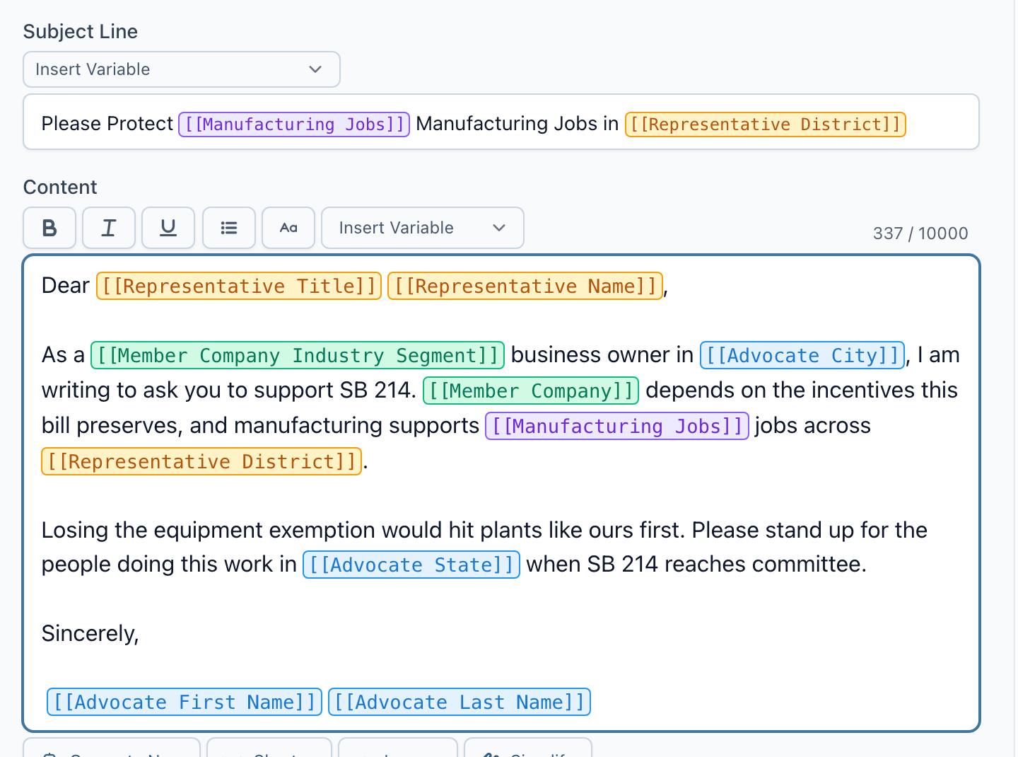 Why we built message personalization