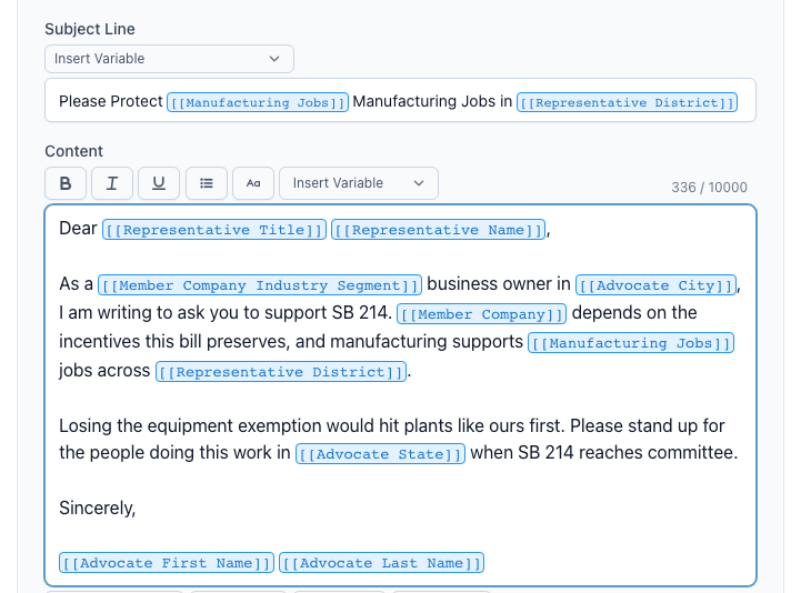 Why we built message personalization
