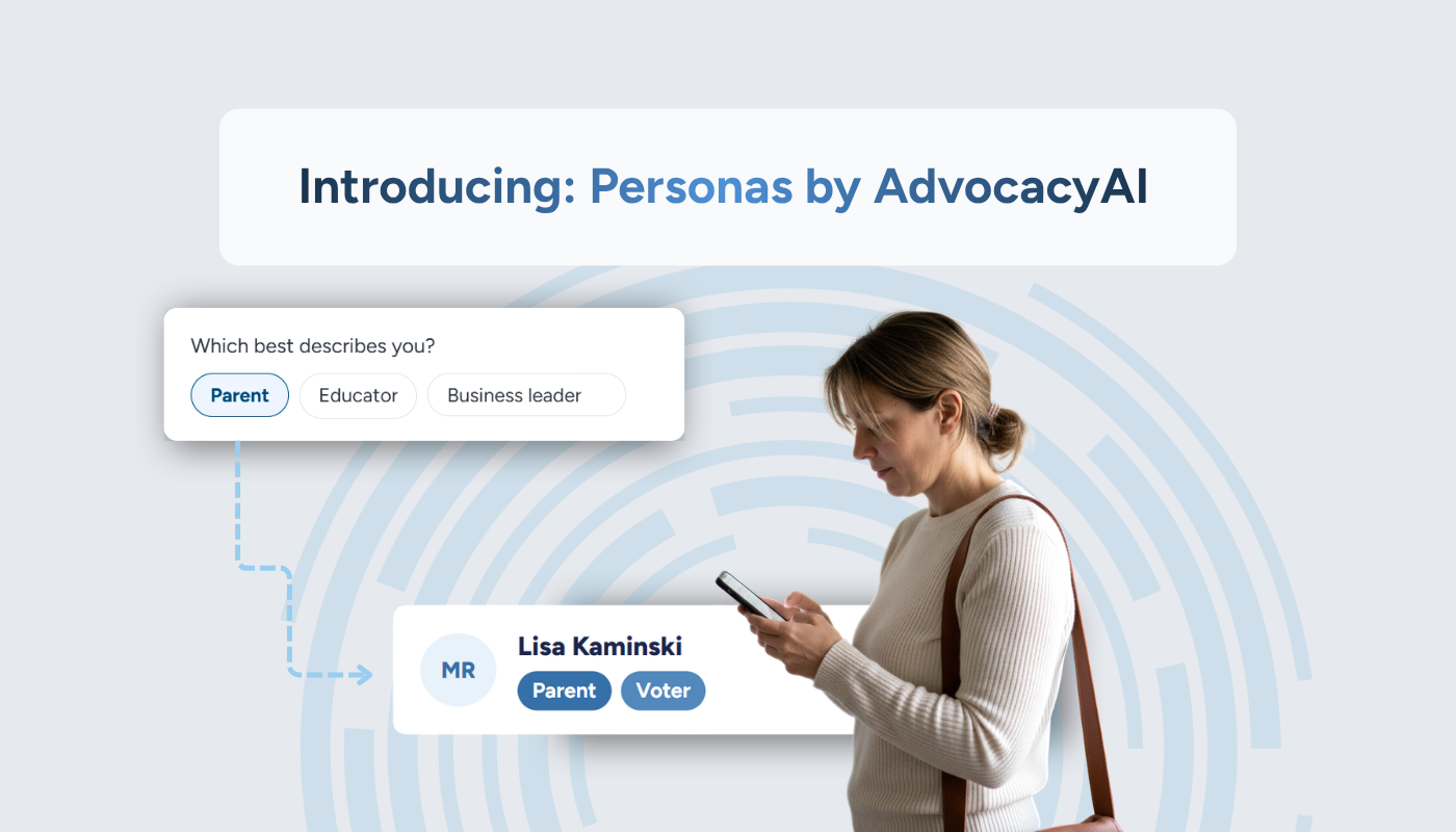 Introducing: AdvocacyAI Personas