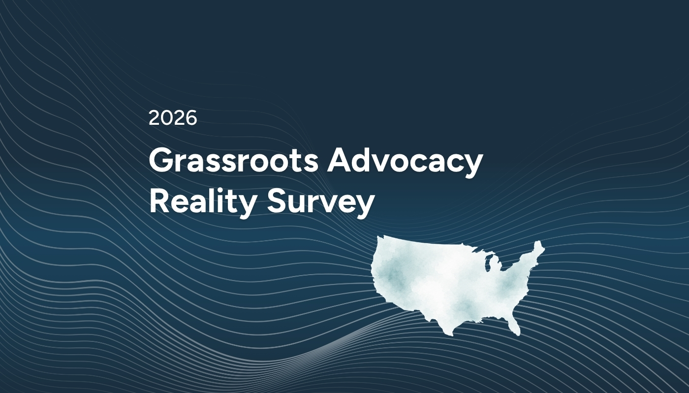 Help shape industry insights with the 2026 Grassroots Advocacy Reality Survey